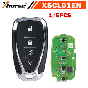 XHORSE | 1/5PCS Xhorse XSCL01EN Universal Smart Remote Key 4 Buttons for Chevrolet Style