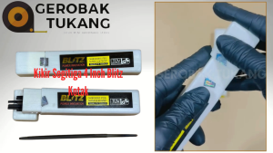 Kikir Segitiga 4 Inch Blitz / Kikir Gergaji / Kikir