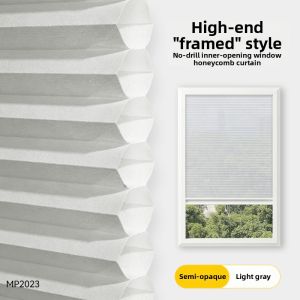 Interior Window Dedicated Light-blocking Honeycomb Shade Easy Installation