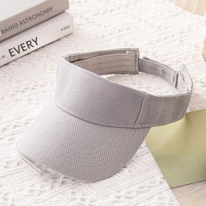 เบสบอลหมวกผู้หญิงผู้ชายที่ว่างเปล่าด้านบนหมวกกีฬากลางแจ้ง Sun หมวกบังแดดหมวกเทนนิสหญิง Sun Visor Sunhat ครีมกันแดด Party Club ใหม่