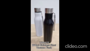 Stainless Steel Water Bottle 660ml BPA Free Durable Leakproof Drink Tumbler for Office Outdoor Sport
