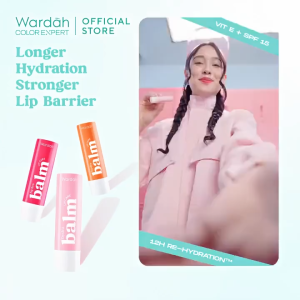 WARDAH Hydrabalm Lip Care SPF 15 4g | Pelembab Bibir