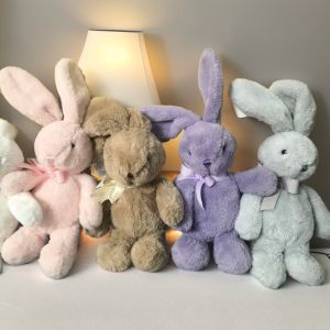 ของเล่นตุ๊กตากระต่ายสีขาวน่ารักสำหรับเด็กผู้หญิง ของเล่นขนสัตว์ ของขวัญ ของเล่นกระต่ายหูหย่อน ของเล่นสำหรับเด็กผู้หญิง