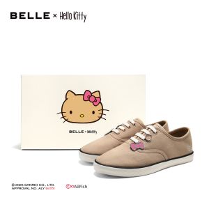 Belle | Collaboration HelloKitty Surf Party Casual Canvas Shoes
