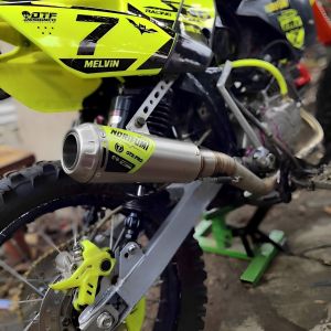 Knalpot Norifumi GTX Pro KLX 140 KLX 150 CRF 150L WR 155 DTRACKER 150