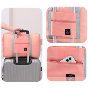 Travel Foldable Hand Bag Tas Organizer Lipat Koper Bagasi Luggage Storage Muatan Banyak TT-07-WB