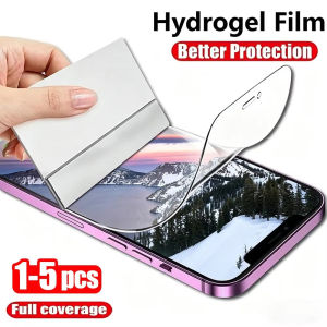 1-5PCS Soft Hydrogel Film Screen Protector For Samsung S26 Ultra S25 A17 A16 A56 5G A55 A57 A36 A37 A05 A06 A07 A52 A53 A25 A26