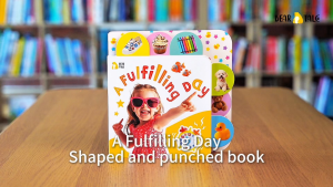 BEAR TALE Childrens Interactive Flip Book A Fulfilling Day Early Education Cognitive Picture Book For Kids