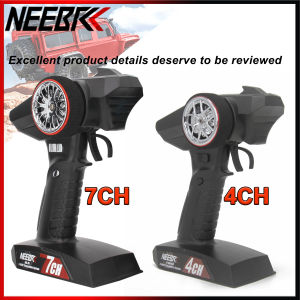 NEEBRC 7CH 4CH 2.4G Remote Control Digital Radio with RX-G7X / RX-G4 Receiver RC Transmitter for RC Car Crawler Boat MN WPL SCY