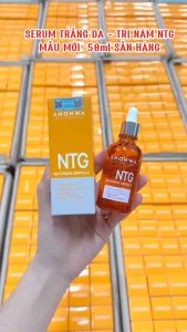 [Kèm Quà] Ampoule Serum NTG Ahohwa 50ml – Dưỡng Trắng Da Mờ Thâm Giảm Sạm Nám Chống Lão Hóa