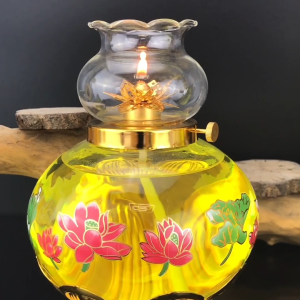 Yongfuyuan Liquid Ghee Crystal Oil  New Packaging Eco-Friendly Buddha Lamp Oil/Buddhist oil /Crystal Oil / Eco-Friendly Oil / 2.6 Jin Praying Oil Lamp Oil - Please use dedicated cupCandle lamp candlestick oilsCandle lamp