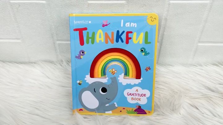 I am Thankful - a Gratitude Book with touch & feel felt