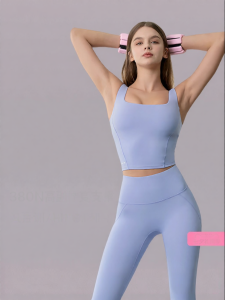 Shaping Printed Sports Bra for Yoga Back Beauty