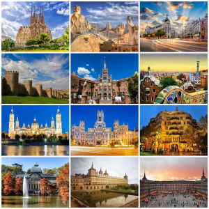 Scenic City Building Town Landscape Jigsaw Puzzle 1000PCS-50X70CM Stress Relief Puzzle Wall Art Decor Gift