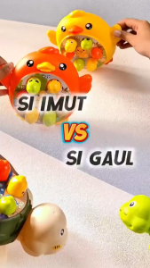( BISA COD ) PROMO Mainan Edukasi Anak Pukul Palu Bebek Whack A Mole Knocking Pop It Hammer Kura Kura Pukul Musik SNI Murah