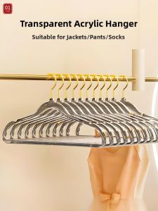 Transparent Scratch-free Anti-slip Clothes Hanger