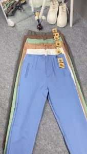 Celana Scuba Pants Highwaist Saku Paspol Terbaru Scuba Premium