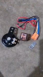 Horn Ordinary 12V with Horn Relay Socket For Motorcycles (Universal)
