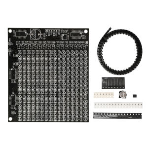 diymore | 64LED/256LED Màn Hình LED Màu Đỏ SMD Dot Matrix DIY Kit Bảng Thực Hành Linh Kiện SMT Để Thực Hành Hàn Màn Hình Quảng Cáo