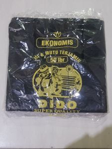 Kantong Plastik Ekonomis 17 Hitam 50 Lembar