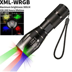 Activefire | Adjustable Focus Multicolor Flashlight