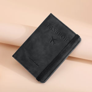 MLZH | RFID Protection Leather Passport Wallet Card Holder