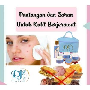 DJ GLOW SKIN PAKE ACNE MERADANG