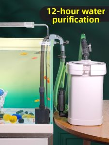 Sunsun | Silent Low Water Level Small Aquarium Filter External