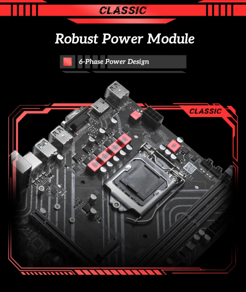 SoYo | SOYO H310M DDR3 Motherboard i3 9100 CPU 8G RAM Intel