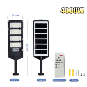 Super High Power Solar Led Lamp 320° Wide Angle Lighting Street Light 4000W Super Bright Garden Light Human Sensor Garage Lamp