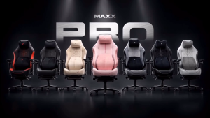 TTRacing Maxx Pro Ergonomic Gaming Chair Kerusi Gaming Computer Chair with 5D Armrest & Extendable Legrest