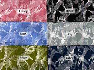 Kain rayon meteran (1meter) motif geometris