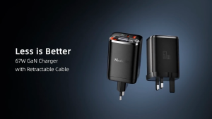 Mcdodo CH-409 67W Charger Adapter Built-In Retractable Cable Wall Charger Mcdodo CH-4090 Mcdodo CH-427 40W Charger Mcdodo CH-4271 Mcdodo Charger Adaptor