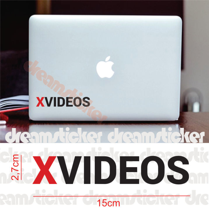 Cutting Stiker XVideos Sticker Laptop MacBook Decal Lazada Indonesia