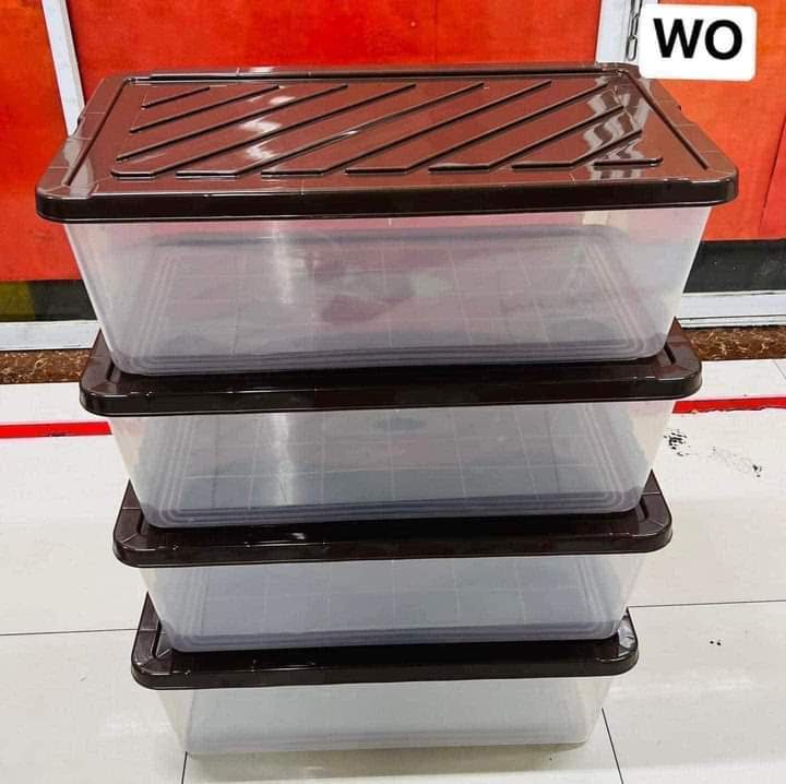 Under bed Storage Box 26x8x14.5 inches 50liter Lazada PH