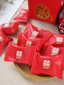 Wedding Celebration Dried Dates 5 Pounds Bulk Candy Snacks Joyful Red Dates Special for Wedding Sweet Treats Chinese Candy