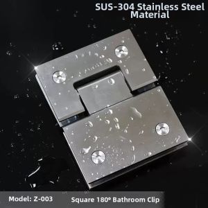 180 Degree 304 Stainless Steel Satin Finish Hinge
