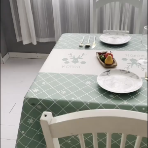 Khăn trải bàn PVC chống thấm nước C24 nhiều mẫu decor nhà cửa TTNTC24