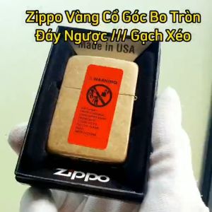 Mô Hình Sưu Tầm Vàng Cổ Góc Bo Tròn 1977 ( Có Hộp )