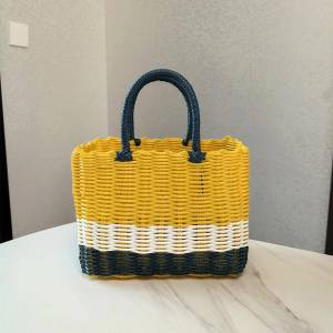 OME | Bath Washing Basket Plastic Handheld Rectangular