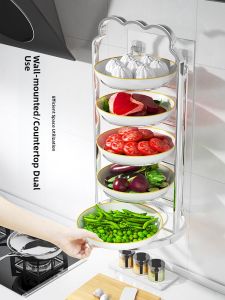 B&W | Stainless Steel Kitchen Rack Multi-function