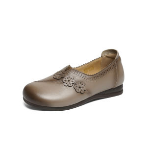 Reddragonfly | Comfortable Genuine Leather Senior Ladies Leather Shoes