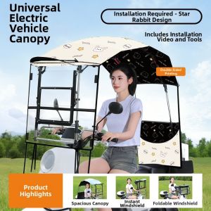 WANSLO | Foldable Quick-Install Shade & Rain Shelter Umbrella