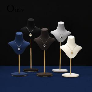 Oirlv ที่วางสร้อยคอแบบยืด ระเบียบสร้อยคอแบบแขวนตั้ง RX067