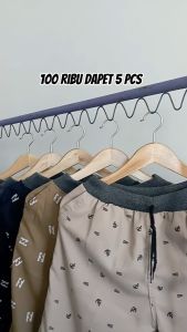 Celana Pendek Pria Disto Kasual Cetak Printing