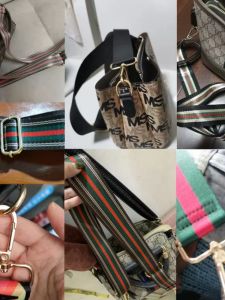 Bag Shoulder Girdle Accessories: National Style Women's Bag, Adjustable Length Purse & Three-Color Hardware