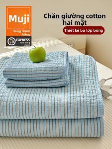 WUYINLIANGPIN | Bộ Chăn Ga Gối Cotton Hai Mặt