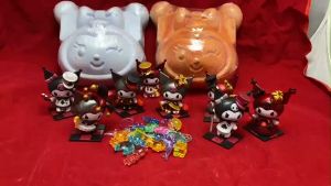 Tặng dụng cụ - Bộ Đồ chơi giáo dục Đào thạch cao khảo Kuromi pocker king dom thạch cao an toàn.