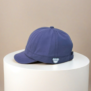 Kids Short Brim Casual Easiest for Match Peaked Cap Boys and Girls New Ruffle Handsome Stylish Flow Soft Top Small Brim Baseball Hat