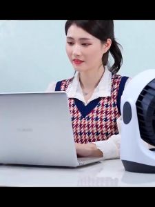 Circulating Fan 2 Speed Turbo fan Portable Desktop household usb charging Tower Fan-asianmart